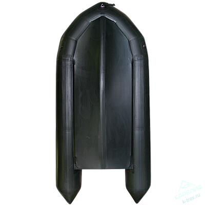 Лодка ПВХ Мнев и К Korsar Командор KMD-430Pro Чёрный