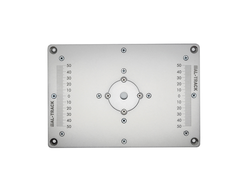 Пластина универсальная для установки фрезера в стол 170*250 мм. с гравировкой линеек