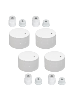 Набор ручек (4 шт.) для духовки D/H 34/21 мм