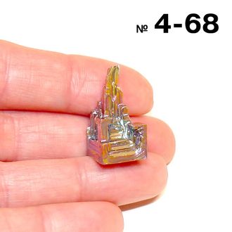 Висмут выращенный (кристалл) №4-68: 8,5г - 23*12*12мм