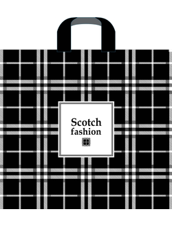 Пакет с петлевой ручкой 40х36+4 (110) Скотч