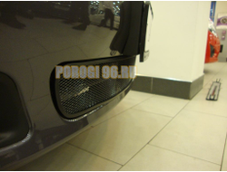 Защита радиатора Chevrolet Lacetti hb black