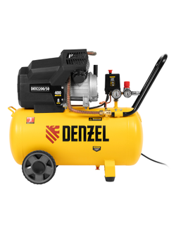 Компрессор воздушный DKV2200/50, Х-PRO 2.2 кВт, 400 л/мин, 50 л Denzel