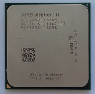 Процессор AMD Athlon II X3 455 3.3Ghz socket AM3 (комиссионный товар)