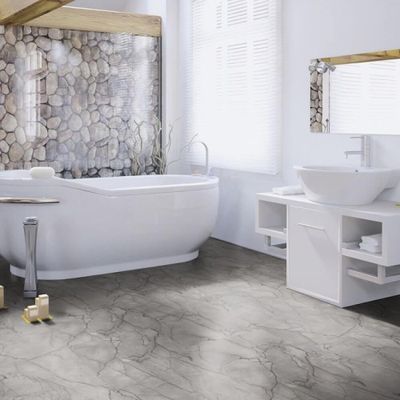 Биополы Wineo Purline 1500 stone XL Grey Marble PL105C