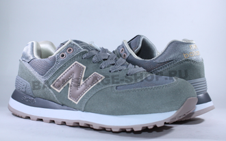 Кроссовки N Balance 574 Gray/Pink