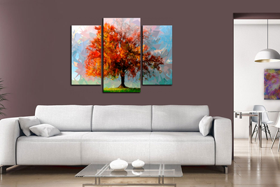 Модульная картина "Дерево многогранности"