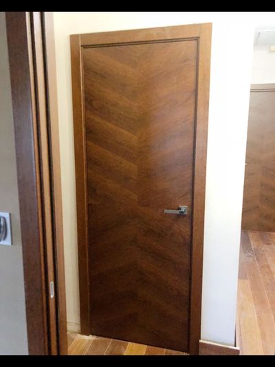 PORTE RICHI (Беларусь). ПРАКТИКА, К34-03, НАТУРАЛЬНЫЙ ШПОН СУКУПИРЫ. ПОЛОТНО ГЛУХОЕ.