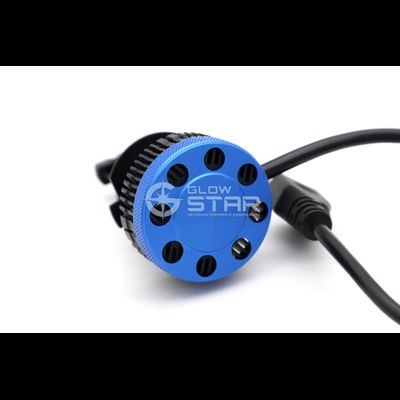 Светодиодные лампы H7 Aozoom P5 с радиатором, 12V, 35W, 6000K, чип Korea WT35