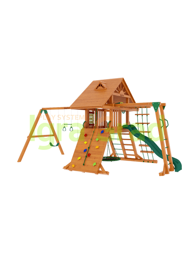 Детская площадка IgraGrad Крепость Фани с рукоходом (Дерево)