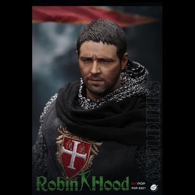 Робин Гуд (Рассел Кроу) - Коллекционная фигурка 1/6 Scale Chivalrous Robin Hood Version 2019WF (EX21) - POPTOYS