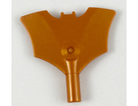 Minifigure, Weapon Batarang with Bar on Bottom, Copper (37720d / 6225742)