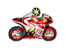 Фольгированный шар "Мотобайк"