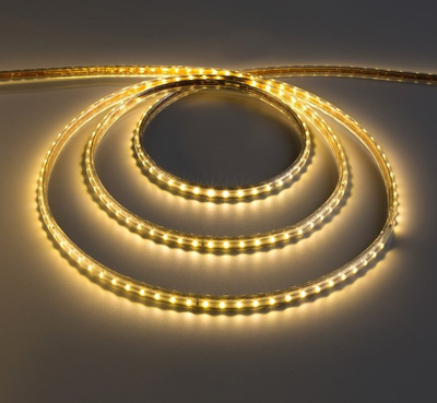 Светодиодная лента 220В, 7,2 Вт/м, LED108/м, SMD3014,13Лм/LED , IP68, 100 м