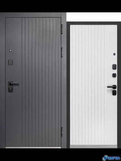 Дверь входная металлическая Luxor 2МДФ Вертикаль Нео купить в Челябинске | КВИРТЕК