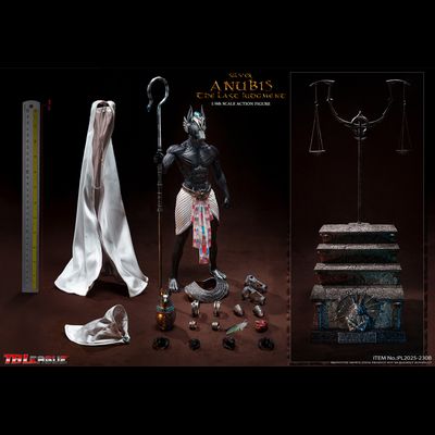 ПРЕДЗАКАЗ - Египетский бог Анубис в серебряном - Коллекционная ФИГУРКА 1/6 Last Judgment ANUBIS Silver (PL2025-230B) - TBLeague ?ЦЕНА: 33900 РУБ.?