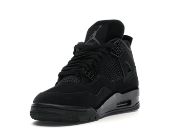Nike black cat jordan hot sale