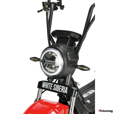 Электроскутер WHITE SIBERIA MINI R 3.0 RED 60V