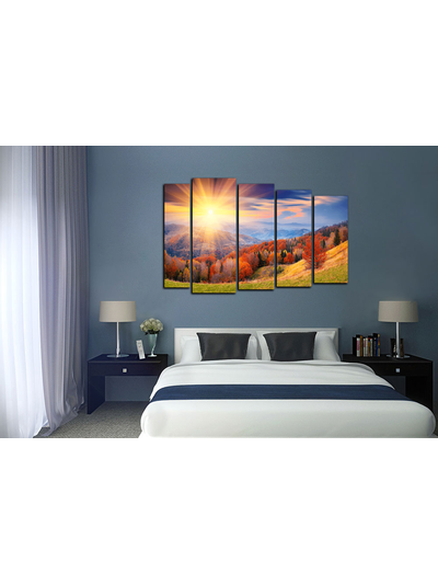 Модульная картина &quot;Просторы лесов&quot;