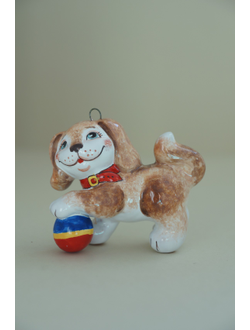 Щенок Арчи с мячом - собачки