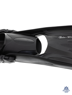 Ласты регулируемые Marlin SCUBA black L-44/49