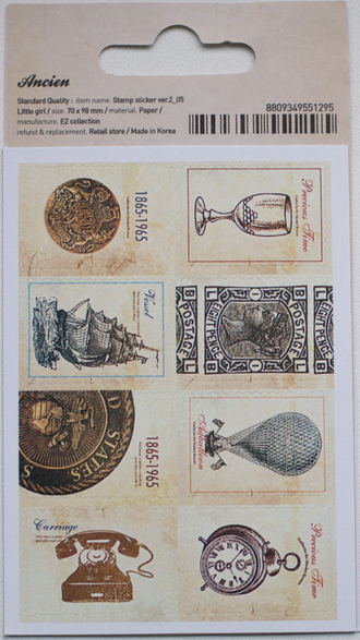 Наклейки "Lovely Stamps. Antique"