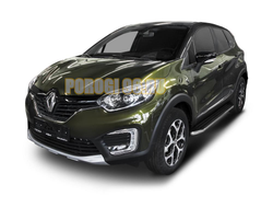 Пороги на Renault Kaptur (2016-) Premium