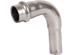 Угольник ROMMER однораструбный 90° ВПр-НПр, 15, из нержавеющей стали прессовой