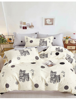 Постельное белье TANGO Twill комплект сатин евро 200x220x1 230x250x1 50x70x2 TPIG3-1936