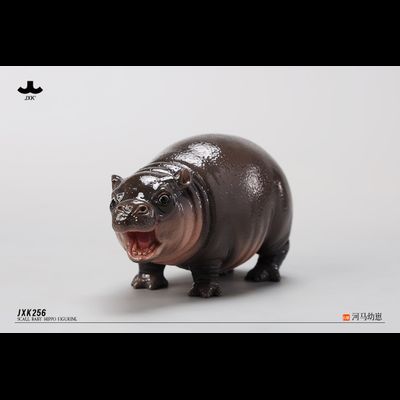 Бегемотик Му Денг - Коллекционная фигурка 1/6 Baby Hippo Figurine (JXK256) - JXK