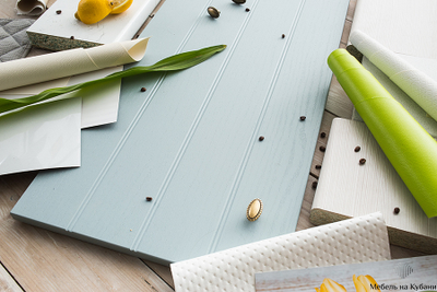 Прованс модульная кухня Голубой