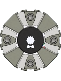 Эластичная муфта серии HQTH