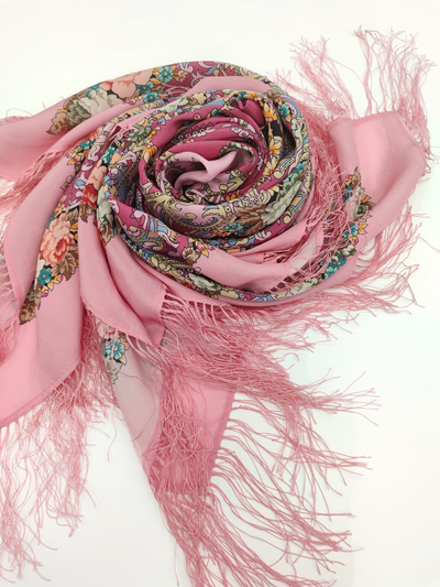 Павловопосадский платок Кружевной 951-3