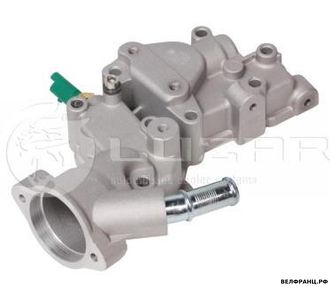 Корпус термостата (к блоку) Peugeot 206/207 Citroen C3 LUZAR аналог 1336Y8 9654775080