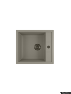 Мойка из искусственного мрамора MIXLINE ML-GM28 прямоугольная отверстие справа 445*500*190мм