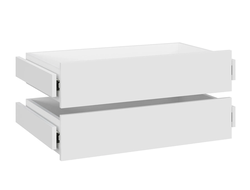 ШК 5 Комплект из 2-х ящиков для шкафа 800 / 1200 / 1600 Белый текстурный
