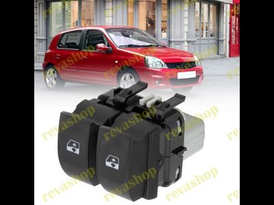 Кнопки стеклоподъемника Renault Logan новые цена, купить кнопки стеклоподъемника Renault с подсветко