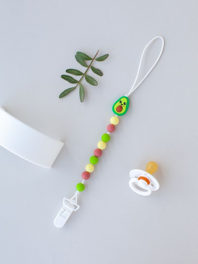 Мини-держатель для пустышки Авокадо