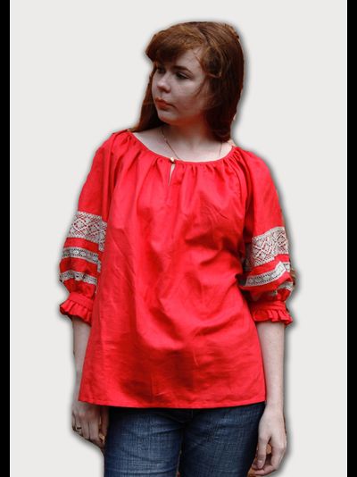 Блуза -Крестьянка