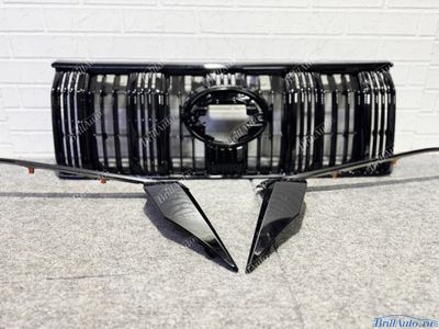 Решетка Toyota Prado 150 18+ черная Black Onyx