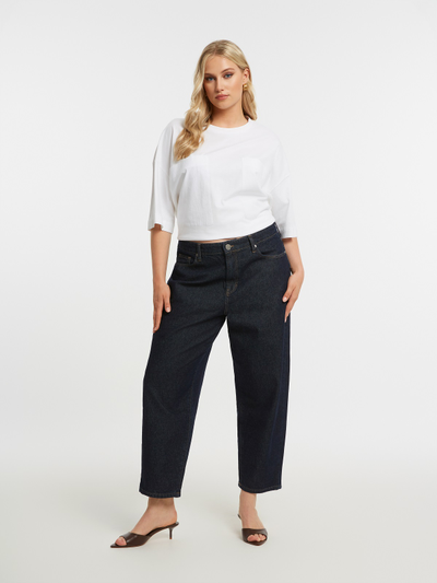 Женские синие джинсы до 58 размера