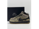 Nike Air Force 1 Mid Green Black Зимние