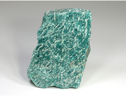 Амазонит, необработанный образец, Кольский п-ов (70*48*33 мм, 148 г) №23800