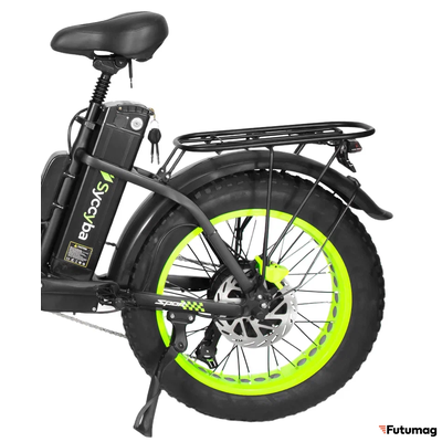 Электровелосипед SYCCYBA H2 (F11) 20AH зеленый