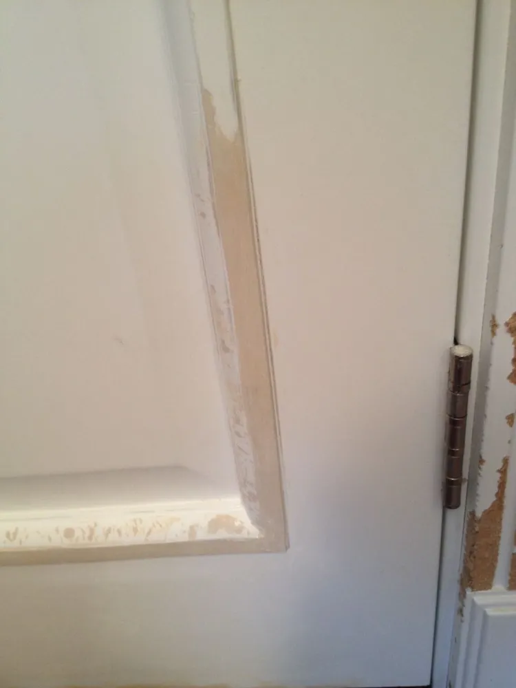 Дверь перед покраской