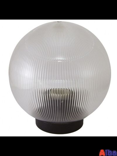 Шар 200мм прозрачный Светильник садово-парковый