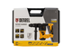 Перфоратор электрический RHV-1250-30, SDS-plus, 1250 Вт, 5 Дж, 3 плюс 1 режим Denzel