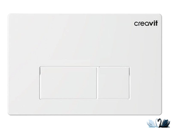 Панель смыва инсталляции CREAVIT ARC GP8001.00 белая глянец купить в магазине Маруся со скидкой