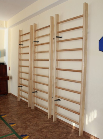 Деревянная шведская стенка 80х240см БЕРЕЗА