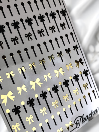 Слайдер-дизайн MilliArt Nails Металл MTL-281